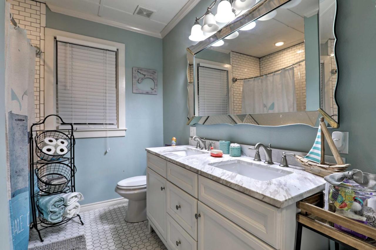 Historic Galveston Home Walkable Neighborhood! Bagian luar foto